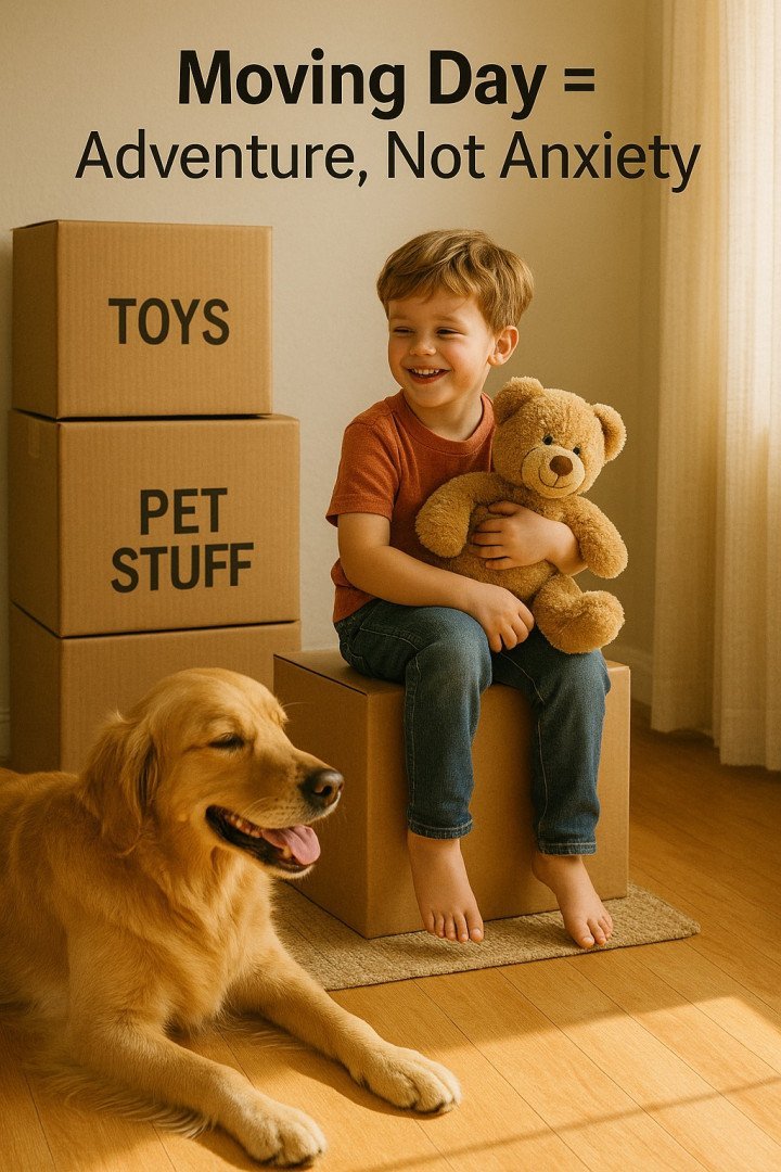 Tips to Use to Keep the Kids and Pets Calm During a Move